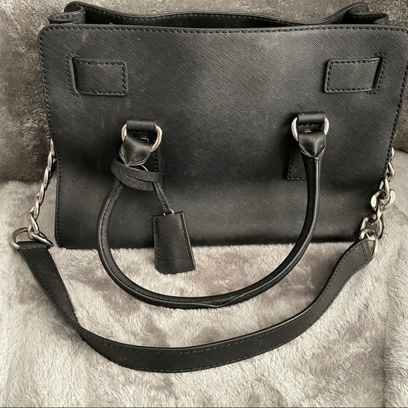 Michael Kors Hamilton Handbag Purse Classic Lock Medium Satchel - Picture 4 of 16